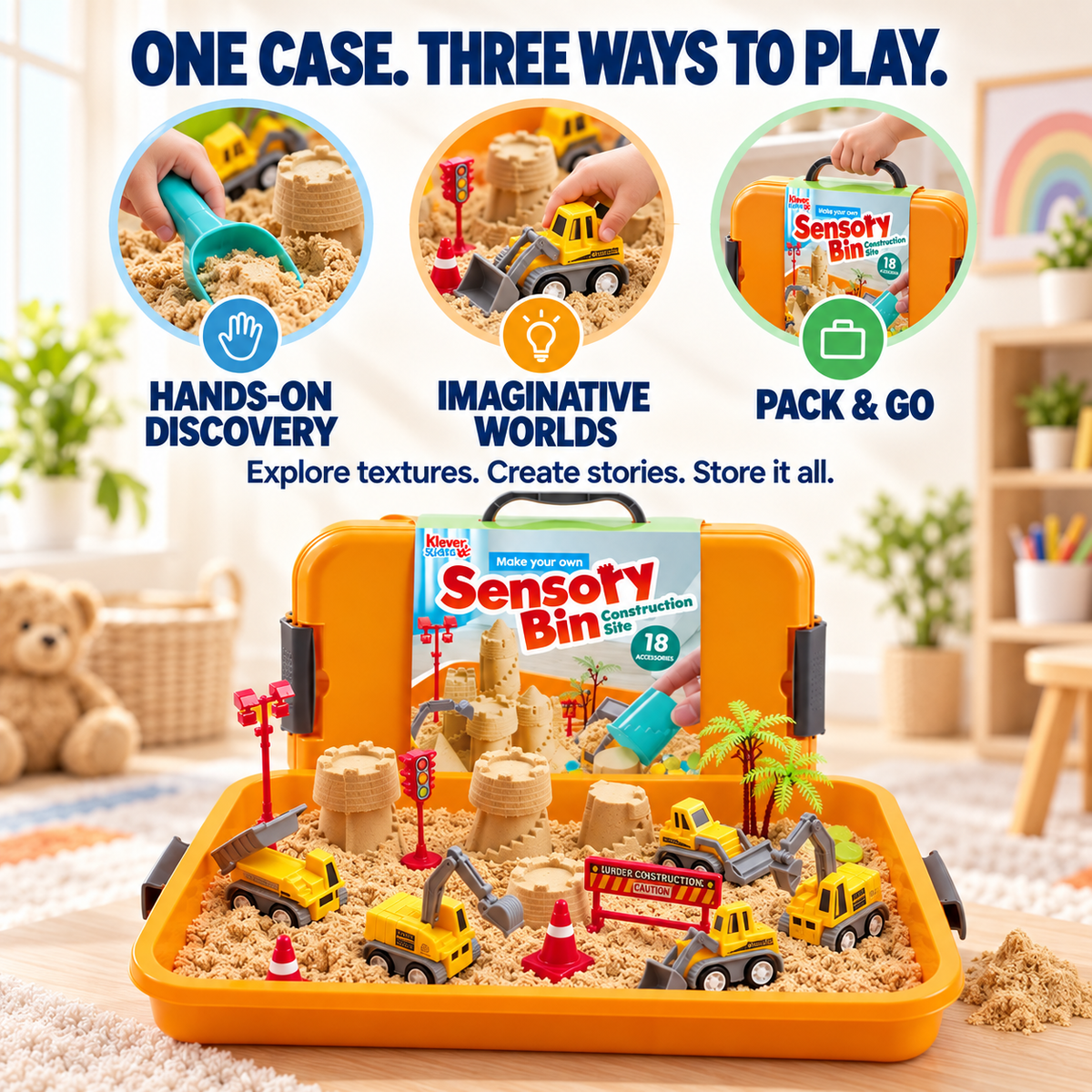 🎁 Make Your Own Sensory Bin – Choose Your Adventure
