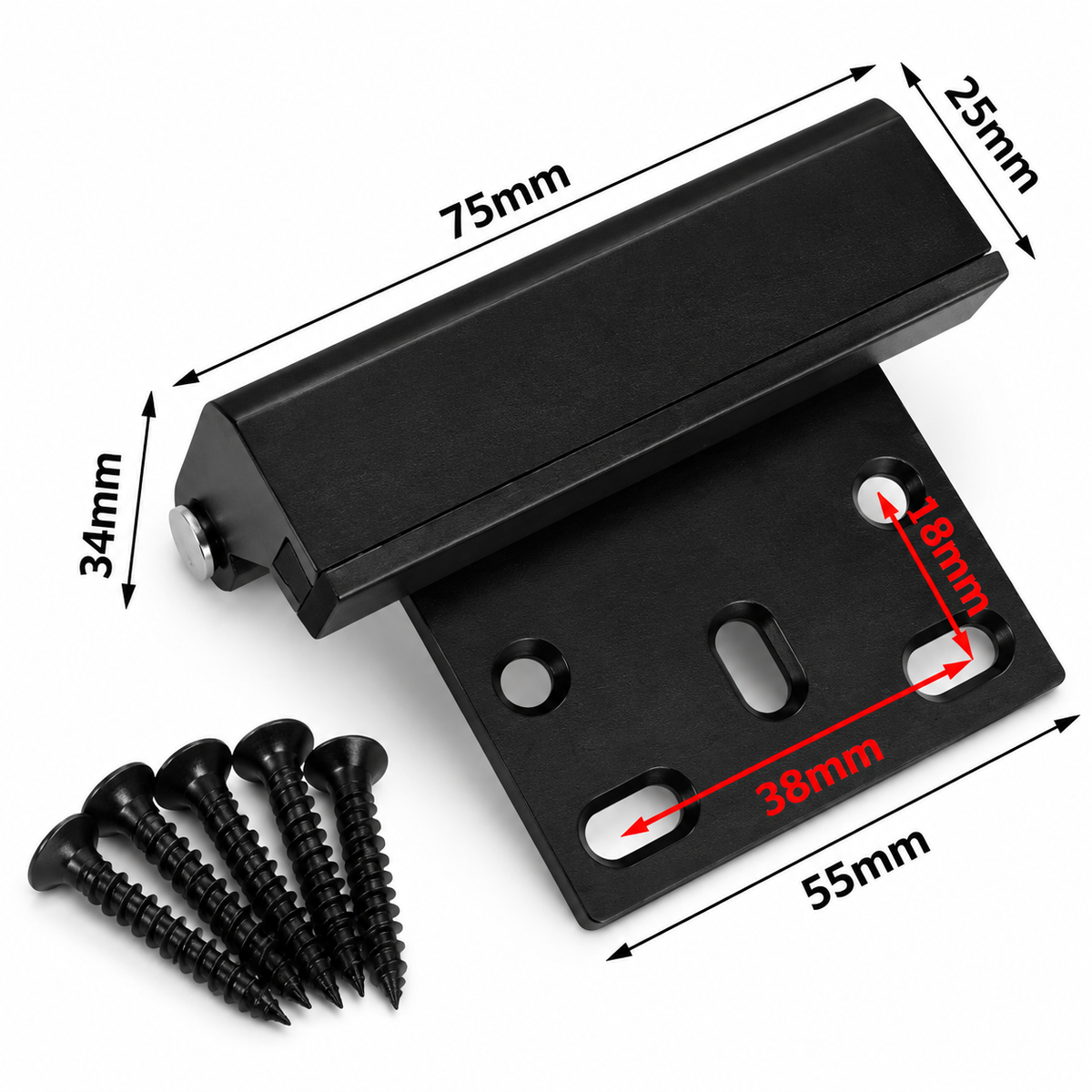 🔒 Extra Door Security Latch Add A Stronger Layer Of Protection To Your Home