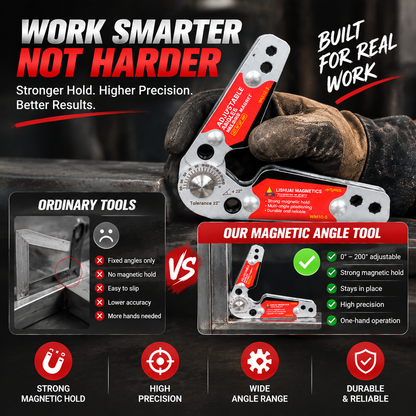 🔧 Adjustable Magnetic Welding Angle Tool | Your Extra Hand For Precise Welding
