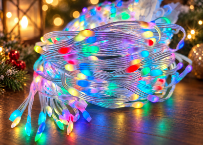 ✨ Smart LED Curtain Lights – Animated Holiday Display with App Control & Music Sync