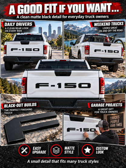 🛠️Ford F-150 Pickup Tailgate Letter Decals