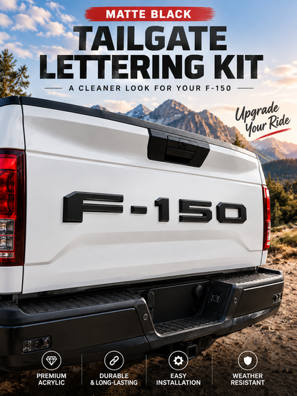 🛠️Ford F-150 Pickup Tailgate Letter Decals