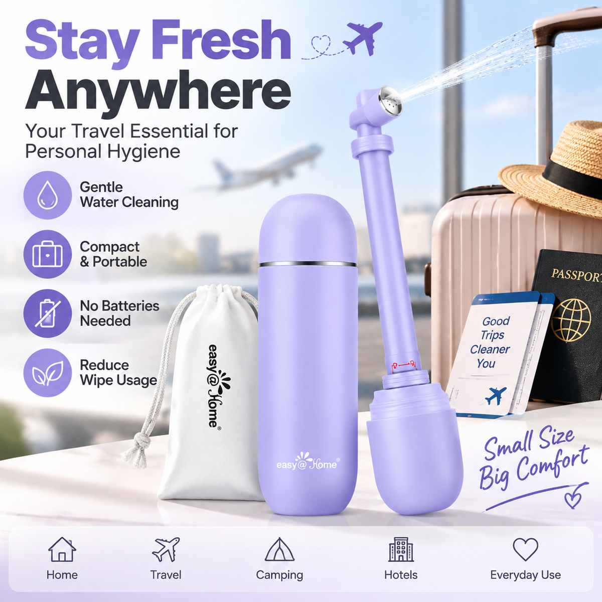 💧 Portable Bidet Bottle – Stay Fresh Anywhere With Gentle Personal Hygiene On The Go