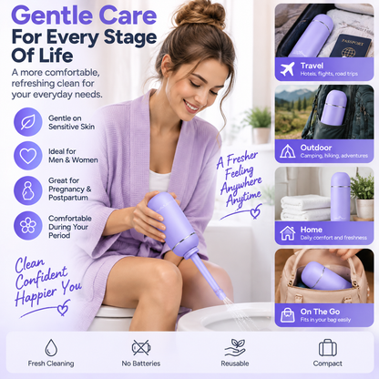💧 Portable Bidet Bottle – Stay Fresh Anywhere With Gentle Personal Hygiene On The Go