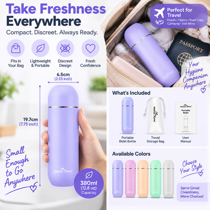 💧 Portable Bidet Bottle – Stay Fresh Anywhere With Gentle Personal Hygiene On The Go