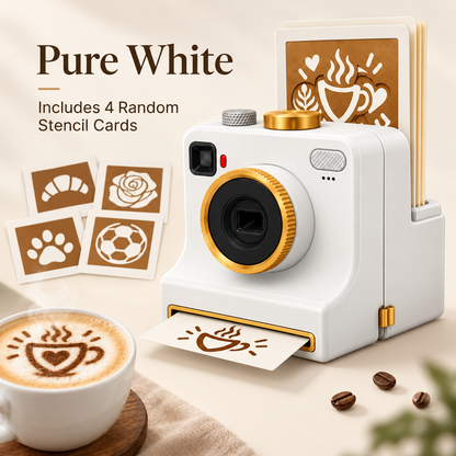 ☕ Coffee Stencil Art Maker – Create Café-Style Latte Designs in Seconds