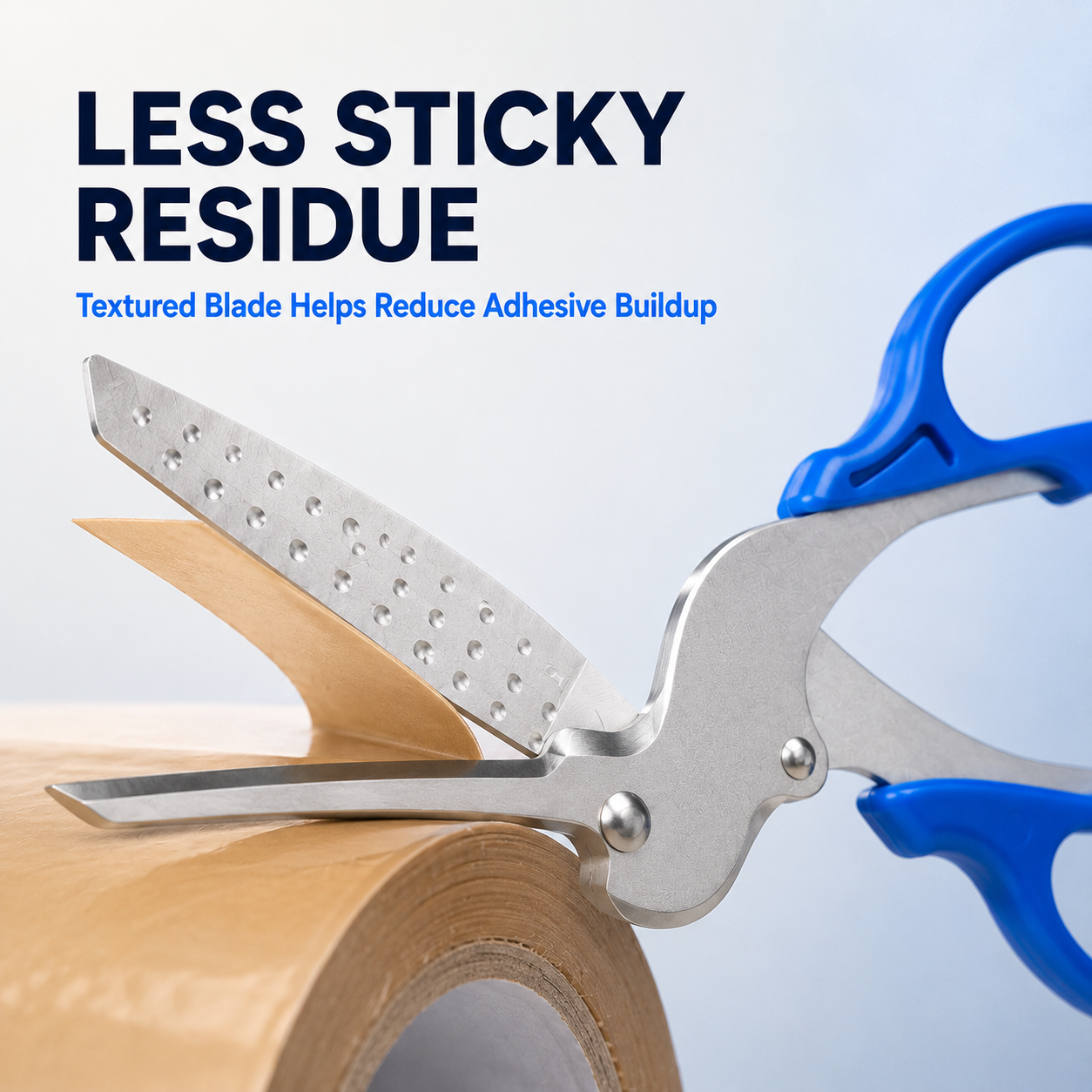 ✂️ Anti-Jam Multi-Purpose Cardboard Scissors – Cut Boxes, Tape & Labels with Less Struggle