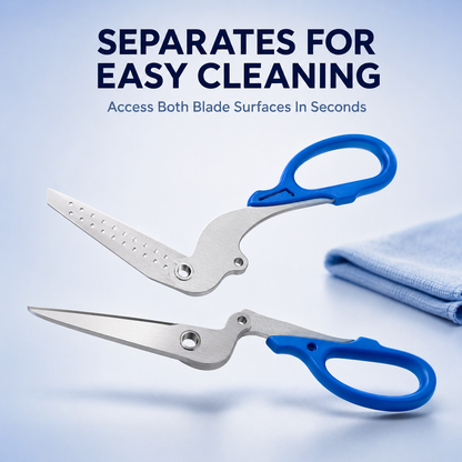 ✂️ Anti-Jam Multi-Purpose Cardboard Scissors – Cut Boxes, Tape & Labels with Less Struggle
