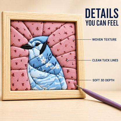 ✨ No-Sew 3D Fabric Art Kit – Create Stunning Textured Art with Ease