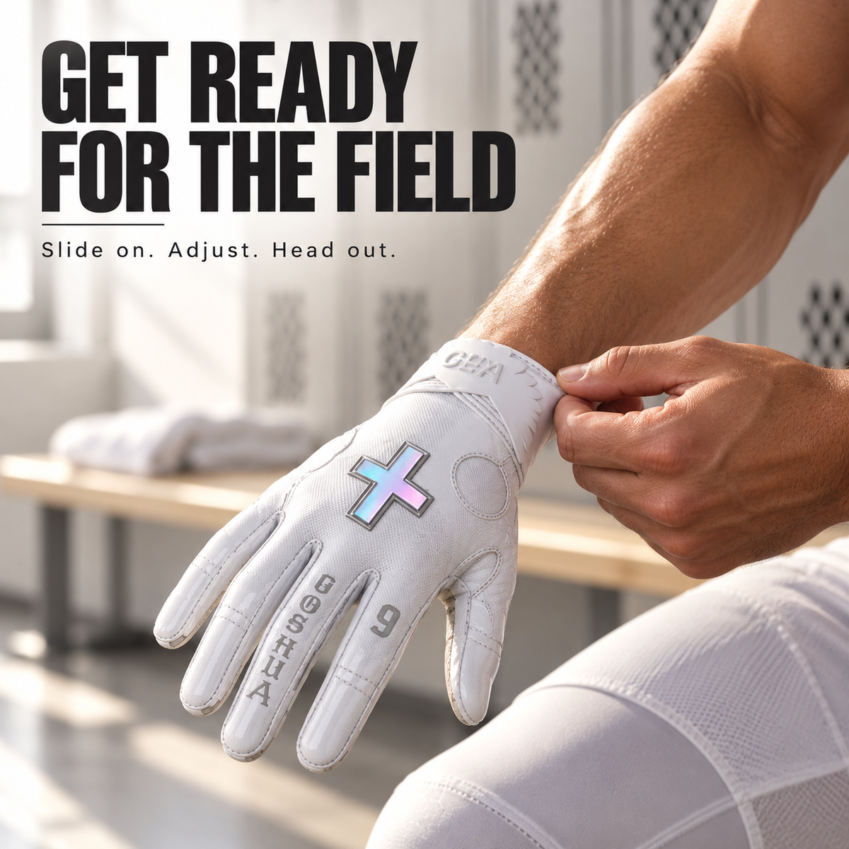 🏈 Last Supper Football Receiver Gloves – Premium Grip
