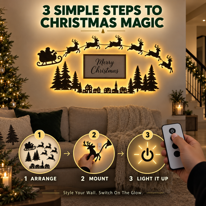 Bring Santa’s Magical Journey Home This Christmas 🦌