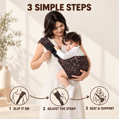 👶 “Carry Me” Toddler Hip Carrier – Quick, Compact Support for Tired Little Legs