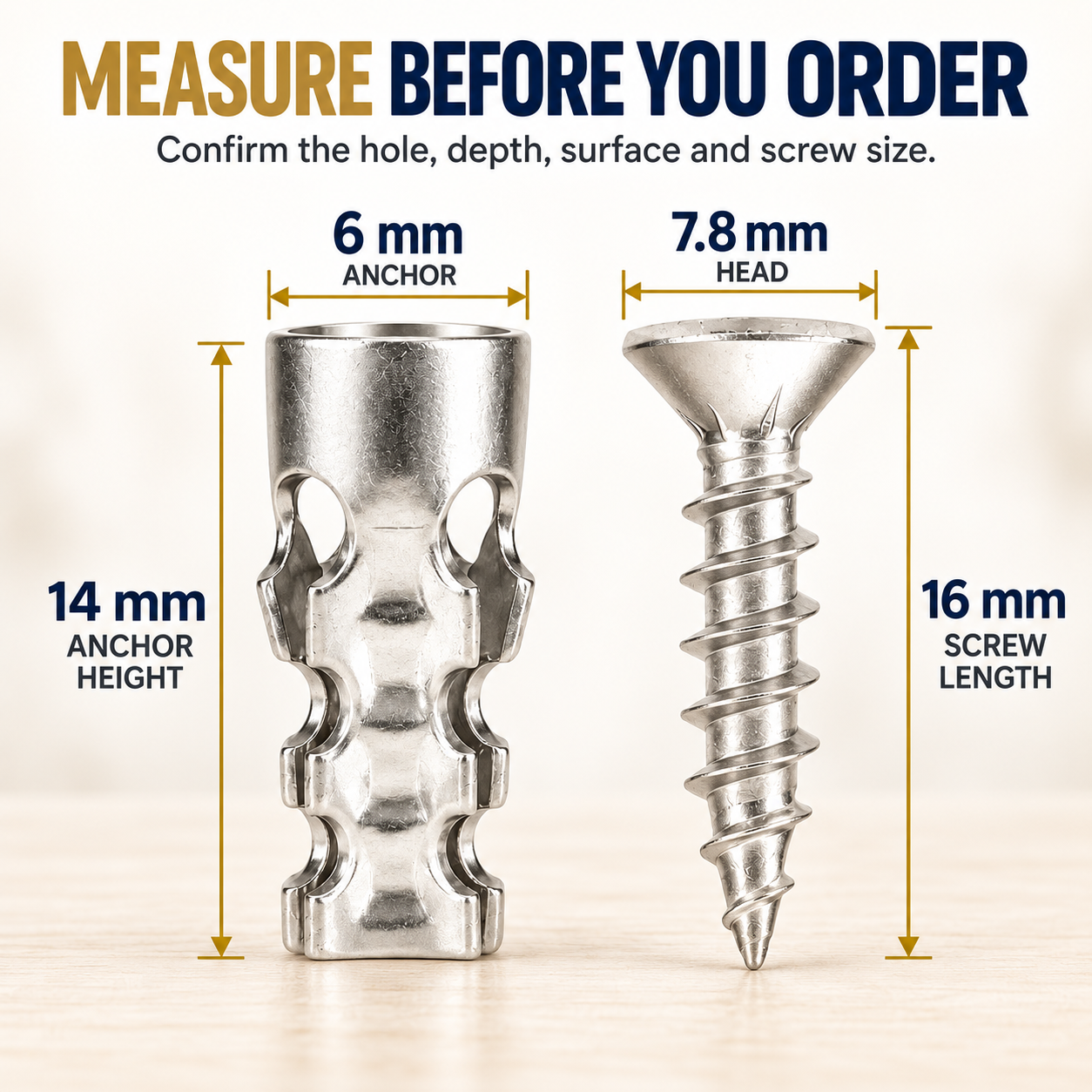 🔩 50% OFF Cabinet Hinge Hole Repair Anchors – Fix Loose Hinges Without Replacing the Door