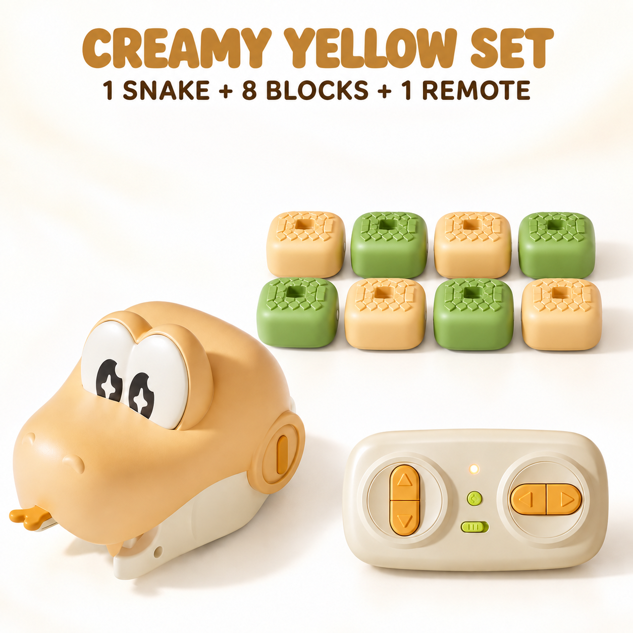 🐍 Magnetic RC Snake Game – Eat, Grow & Learn Through Play