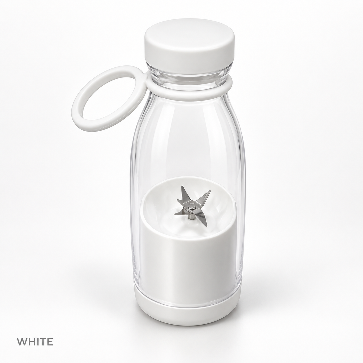 🥤 Portable Blend & Go Smoothie Bottle – One-Touch Shakes Anywhere