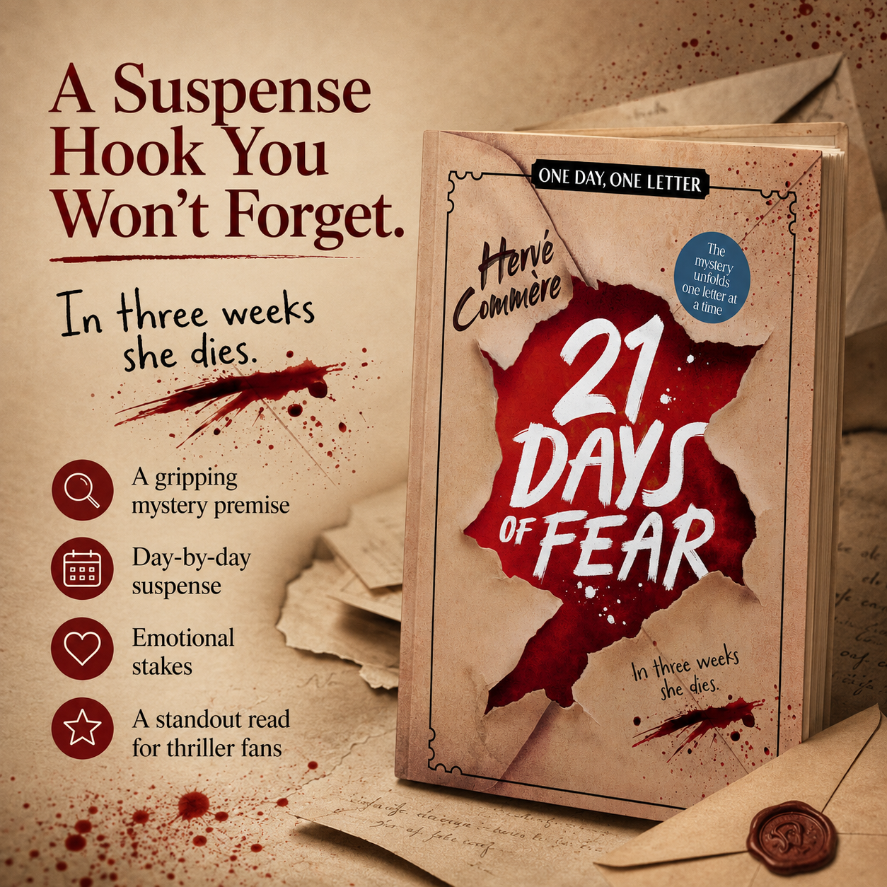 👁️ 21 Days of Fear – Interactive Mystery Thriller with 21 Sealed Chapters