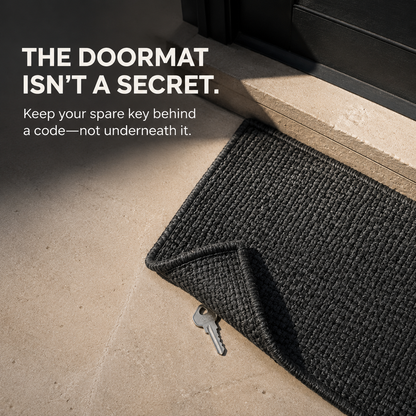 🔐Never Get Locked Out Again! | 4-Digit Wall-Mounted Key Lock Box 🛡️