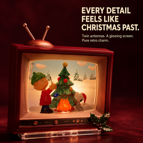 Plug In the Christmas Nostalgia 🎄 | Retro TV Night Light