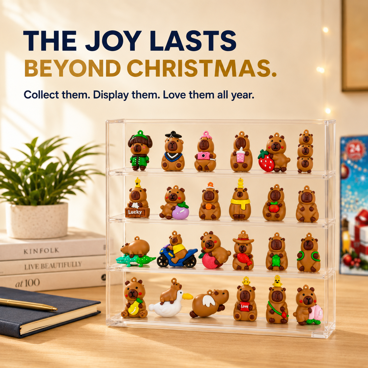 Capybara Christmas Advent Calendar – 24 Days of Tiny Surprises 🎄