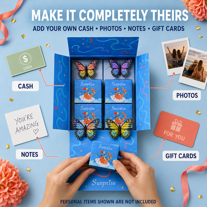 Pop-Up Surprise Explosion Gift Box Kit – Make Their Gift Come to Life 🎁