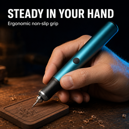 Cordless Rechargeable Engraving Pen 5-Speed Carving Kit
