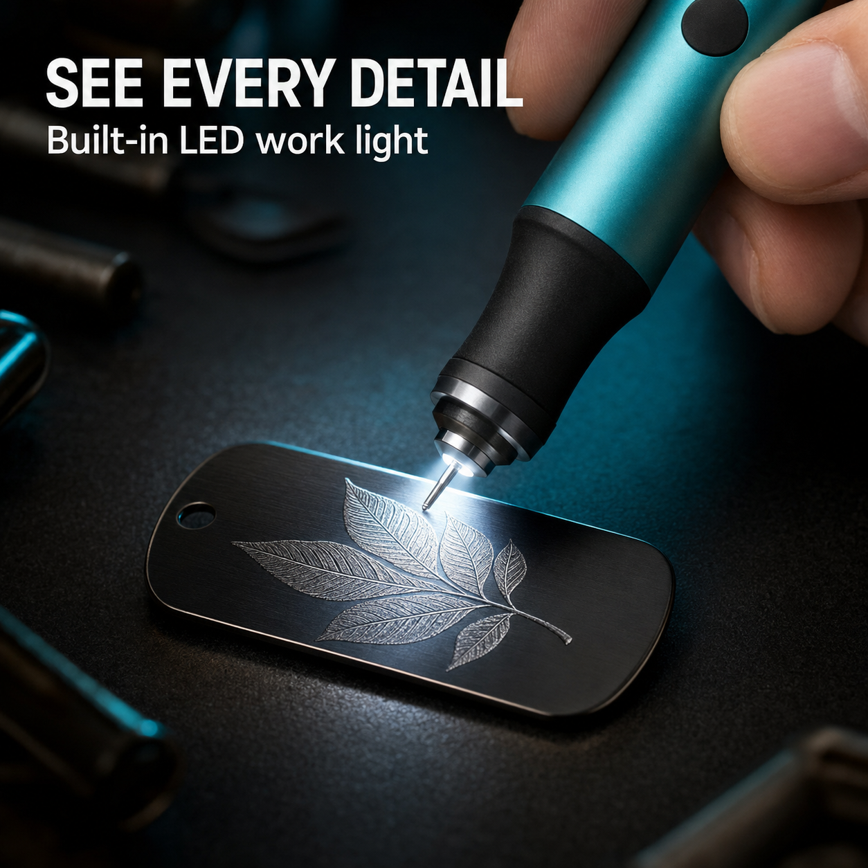 Cordless Rechargeable Engraving Pen 5-Speed Carving Kit