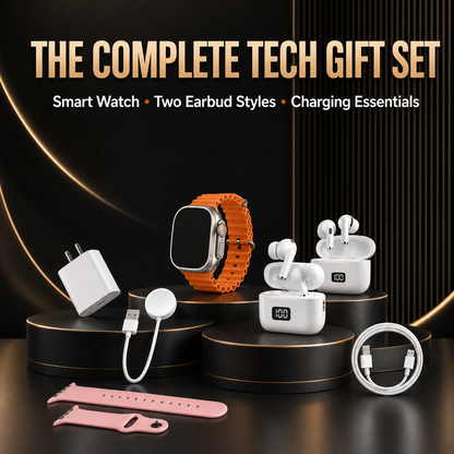 2.01' HD Smart Watch for Men & Women – Bluetooth Calls, Fitness Tracker, Heart Rate Monitor & Message Notifications