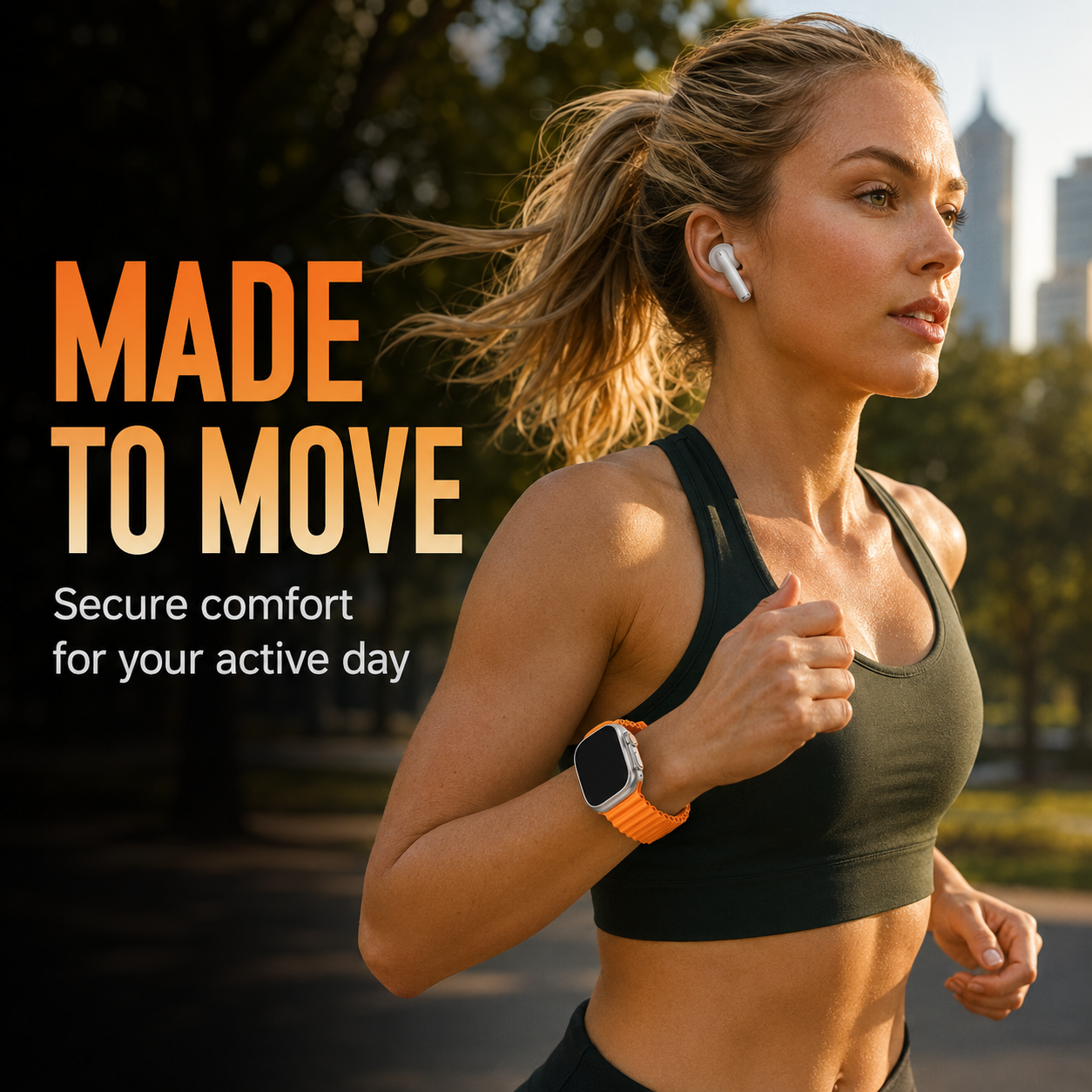 2.01' HD Smart Watch for Men & Women – Bluetooth Calls, Fitness Tracker, Heart Rate Monitor & Message Notifications