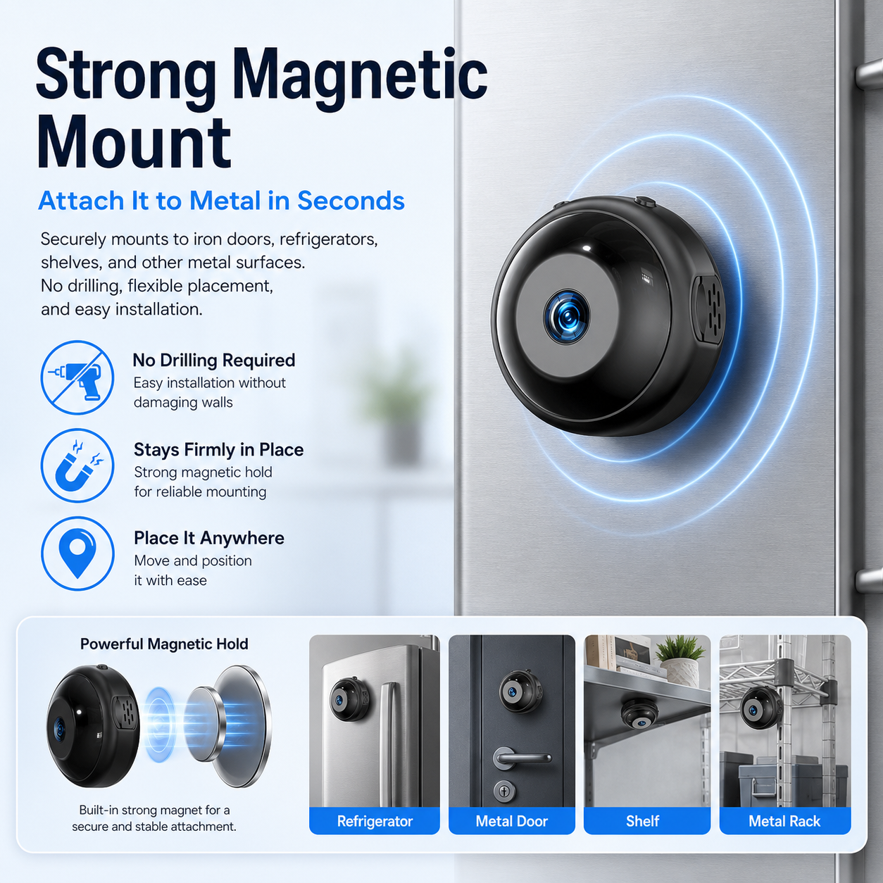 2026 NEW🎁[Hidden camera HD night vision]No WIFI or electricity required💯Tiny and installs in 1 second ⚠️Remote real-time viewing