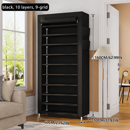 👟 Home Organization Sale 50% OFF — Large Capacity Shoe Storage Cabinet | Multi-Level Entryway Shoe Organizer With Dust Cover