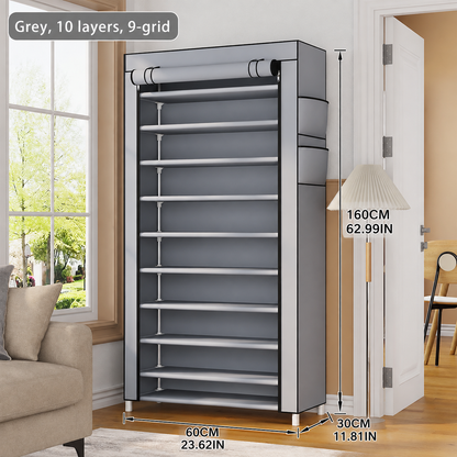 👟 Home Organization Sale 50% OFF — Large Capacity Shoe Storage Cabinet | Multi-Level Entryway Shoe Organizer With Dust Cover