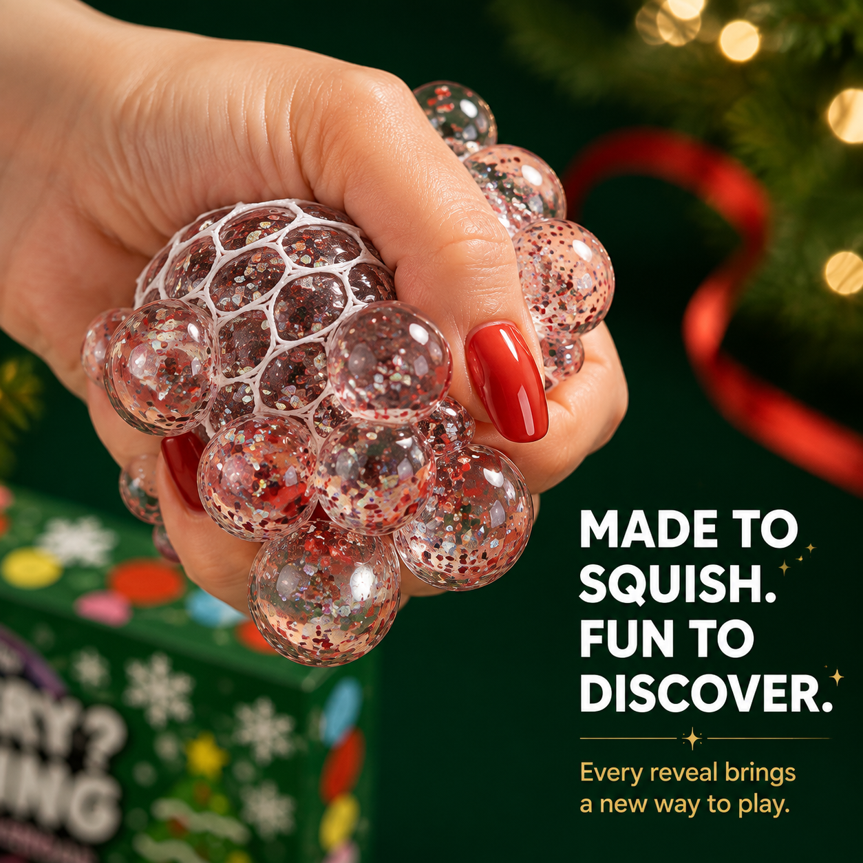 24-Day Christmas Mystery Squishy Advent Calendar – A New Surprise Every Day 🎄