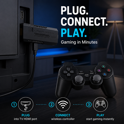 Retro Video Game Console 4K High-Definition Output