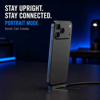 ⚡ FoldCharge™ 2-in-1 Phone Stand Charging Cable