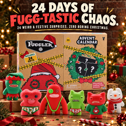 🎄 Fuggler 24-Day Advent Calendar – 24 Fugg-Tastic Collectible Surprises