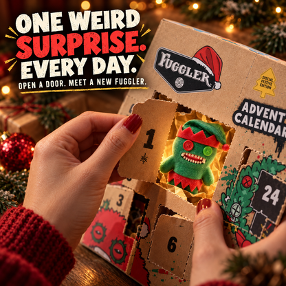 🎄 Fuggler 24-Day Advent Calendar – 24 Fugg-Tastic Collectible Surprises