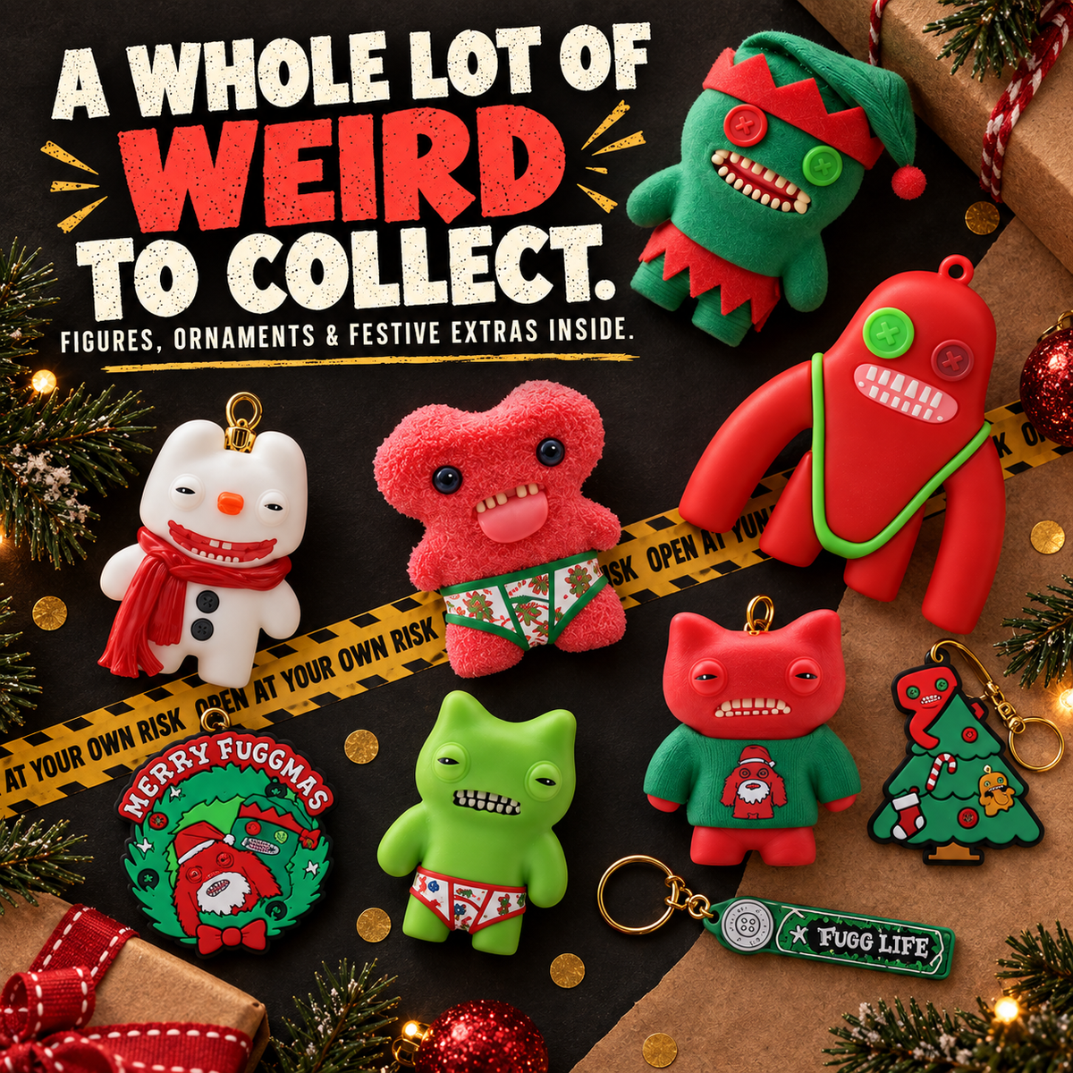 🎄 Fuggler 24-Day Advent Calendar – 24 Fugg-Tastic Collectible Surprises