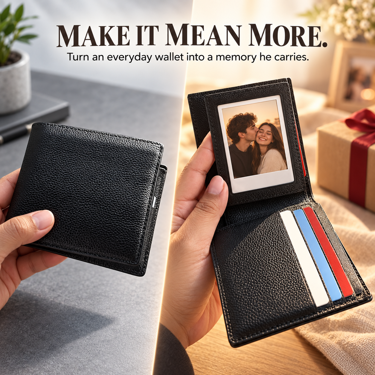 Memory Photo Bifold Wallet – Carry Your Favorite Moment Every Day ❤️