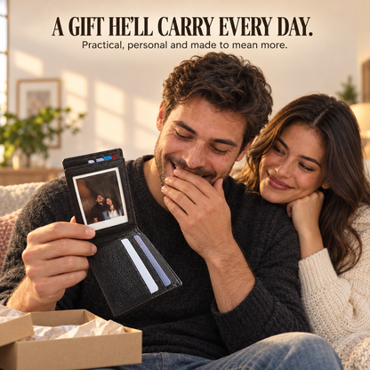 Memory Photo Bifold Wallet – Carry Your Favorite Moment Every Day ❤️