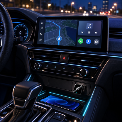 2026 Plug-and-Play Wireless CarPlay Adapter for All Compatible Vehicles