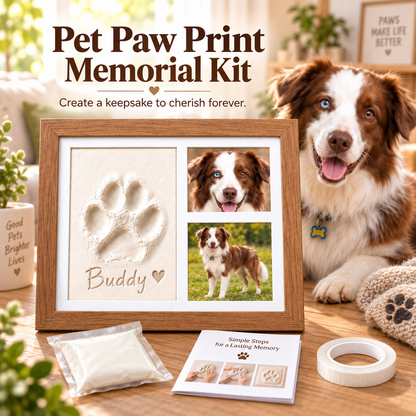 🐾❤️Forever Paw Print Keepsake Kit – Keep Their Paw Close Forever