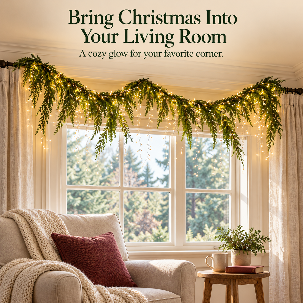 Warm Light in Living Rooms and Window Areas