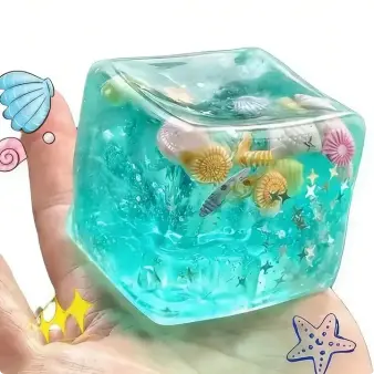 8-Piece Mystery Squishy Blind Box Set | Slow Return Fidget Toys