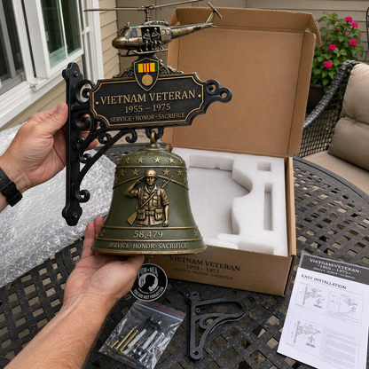 🔔🇺🇸 Vietnam Veteran Memorial Wall Bell