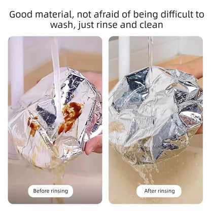 Aluminum Foil Heat-Retaining Food Cover for Kitchen & Dining Table