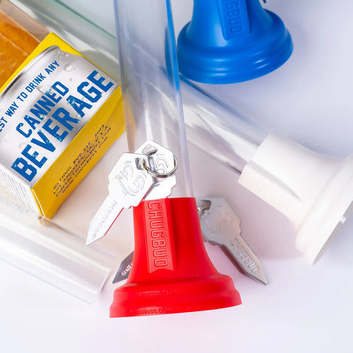 CHUGBUD 2.0 Portable Beer Bong – Pocket-Sized Leak-Proof Party Drinking Funnel