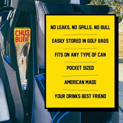 CHUGBUD 2.0 Portable Beer Bong – Pocket-Sized Leak-Proof Party Drinking Funnel