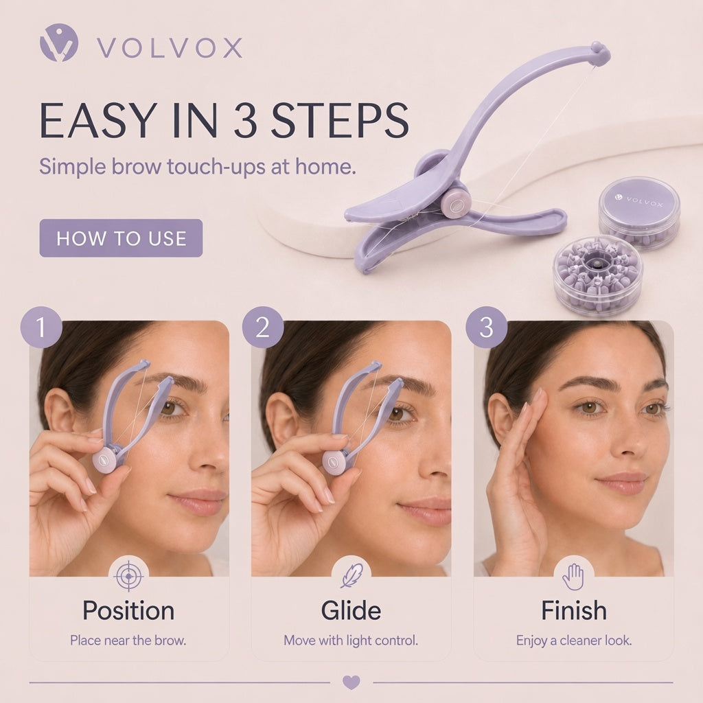 ✨ Precision Brow Threading Tool | Salon-Perfect Brows at Home