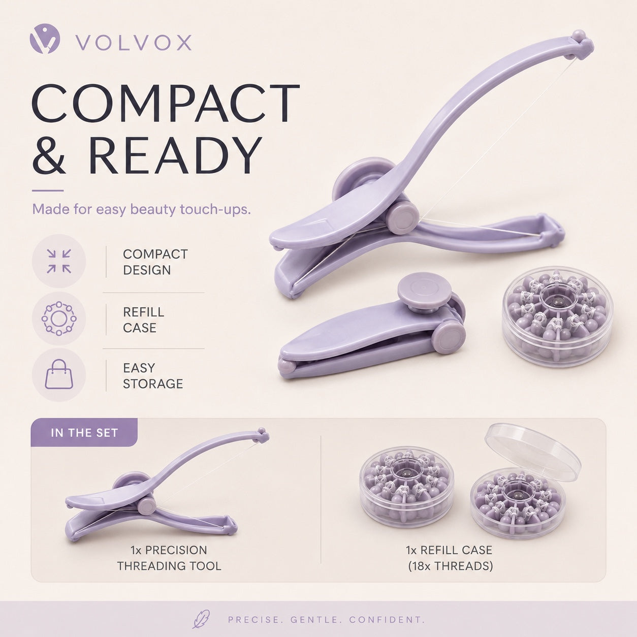 ✨ Precision Brow Threading Tool | Salon-Perfect Brows at Home