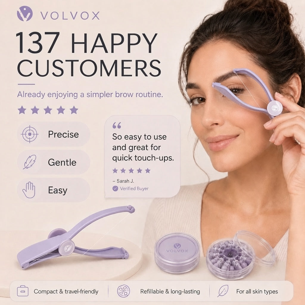 ✨ Precision Brow Threading Tool | Salon-Perfect Brows at Home